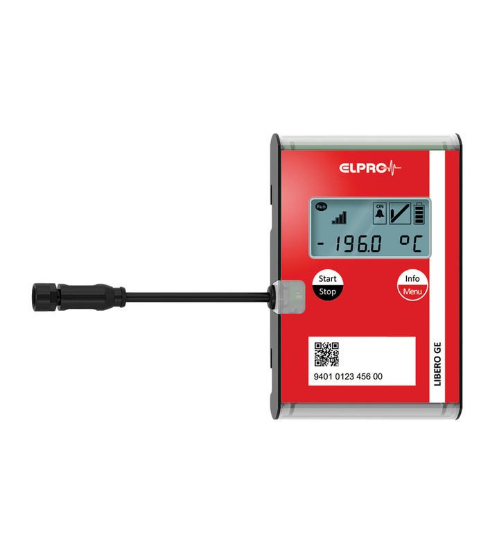 LIBERO GE with external Pt100 4-Wire Probe