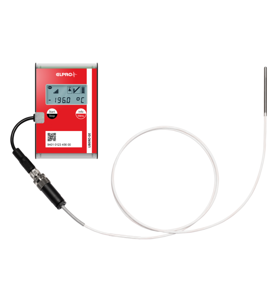 Pt100-Sonde für Trockeneisanwendungen (M8-Stecker)