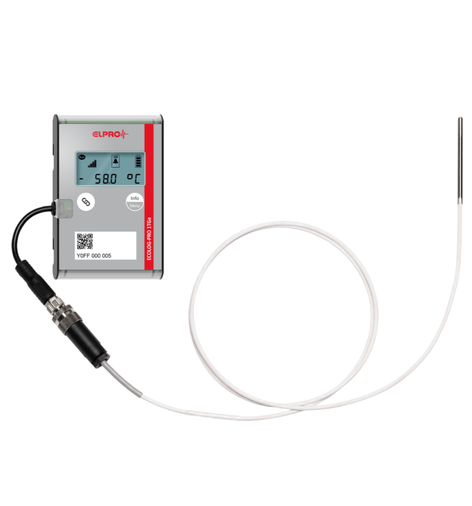 Pt100-Sonde für Trockeneisanwendungen (M8-Stecker)