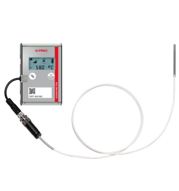 Pt100-Sonde für Trockeneisanwendungen (M8-Stecker)